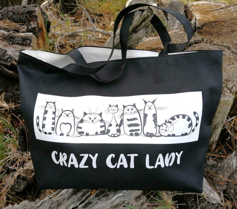 Crazy Cat Lady Bag