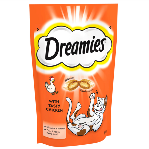 Dreamies Cat Treats Chicken 60g