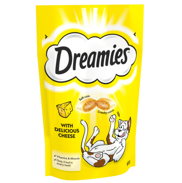 Dreamies Cat Treats Cheese 60g