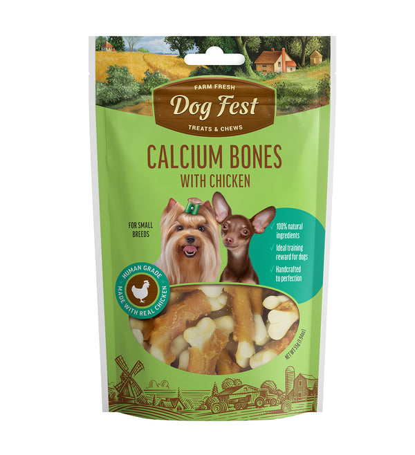 Dog Fest Calcium bones with Chicken (Small Breeds) 55g