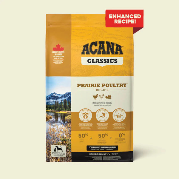 Acana Dog Classics Prairie Poultry Recipe