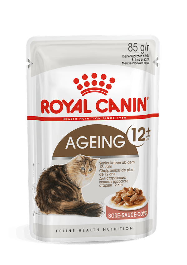 Royal Canin Wet Cat Food Ageing 12+ Gravy Pouch 85g