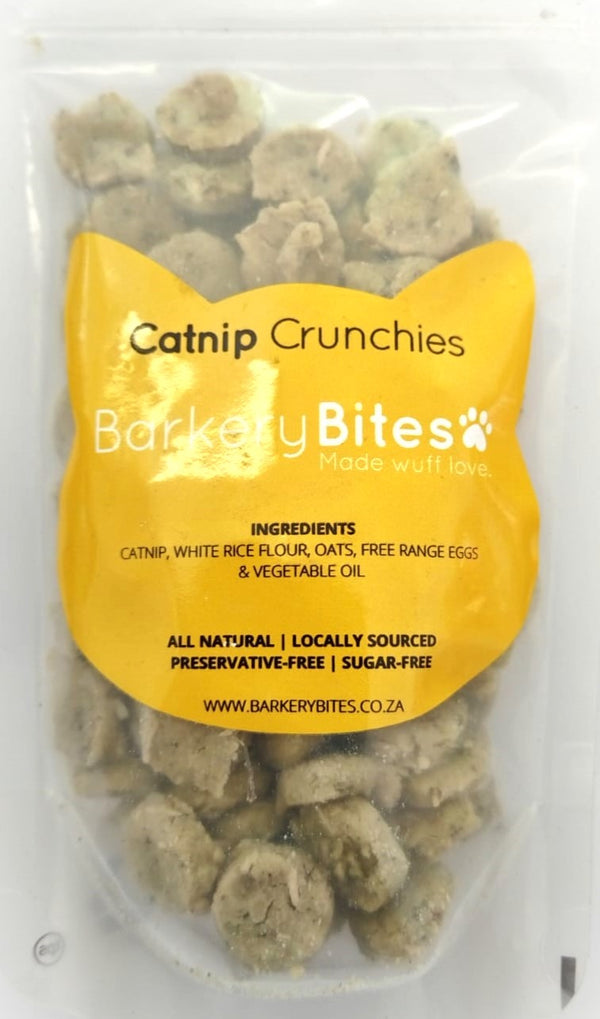 Barkery Bites Catnip Crunchies 100g