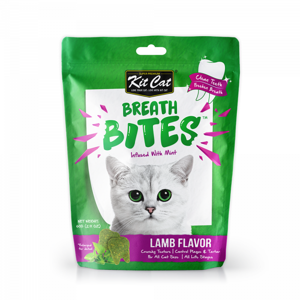 Kit Cat Breath Bites Lamb Treats 60g