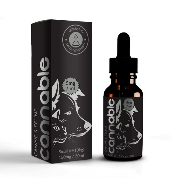 Cannable Canine & Feline CBD Oil Range