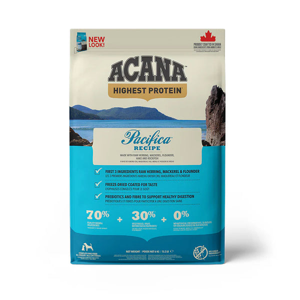 Acana Dog Highest Protein Pacifica Recipe