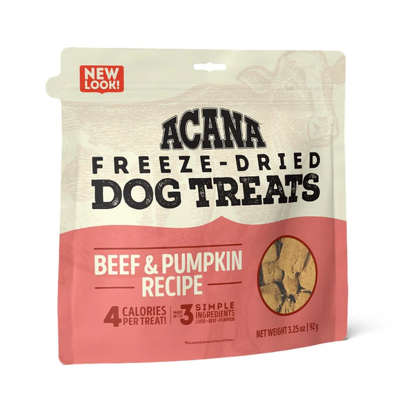 Acana Dog Singles Freeze-Dried Treats - Beef & Pumpkin