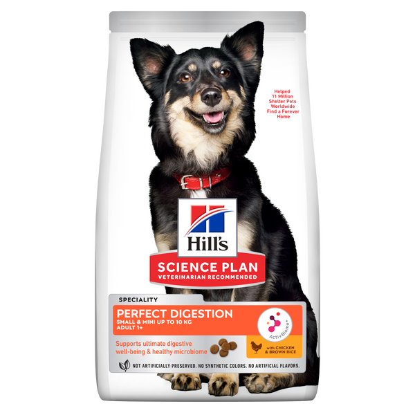 Hill's Science Plan Perfect Digestion Small & Mini Adult 1+ Dog Food