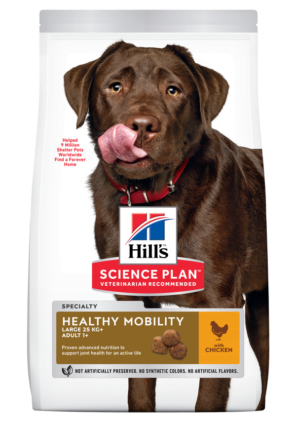 Hill's Science Plan Healthy Mobility Large Breed Dry Dog Food Chicken Flavour 12kg