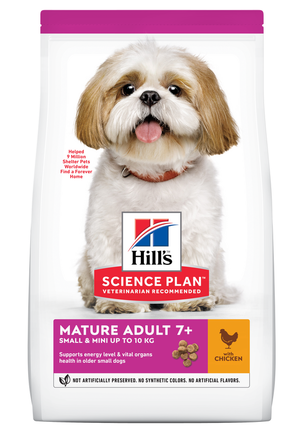 Hill's Science Plan Mature Adult Small and Mini 7+ Dry Dog Food Chicken Flavour