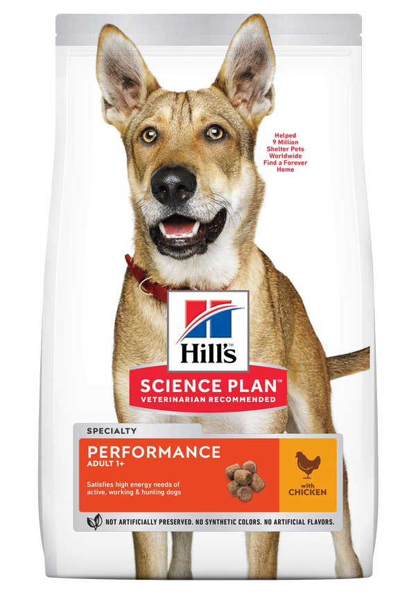 Hill's Science Plan Performance Dry Dog Food Chicken Flavour 12kg