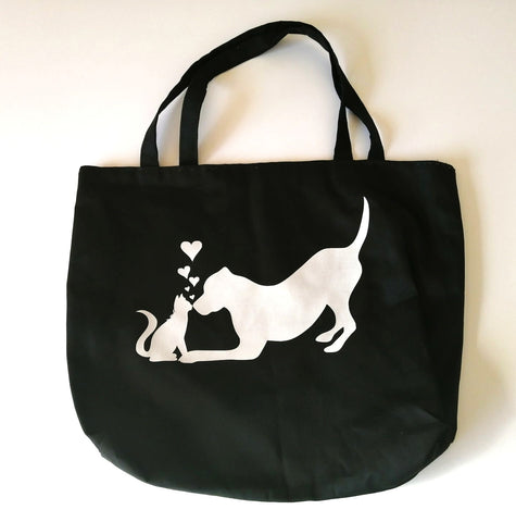 Cat & Dog Love Bag