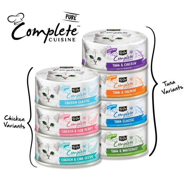 Kit Cat Complete Cuisine 70g (Various flavours)