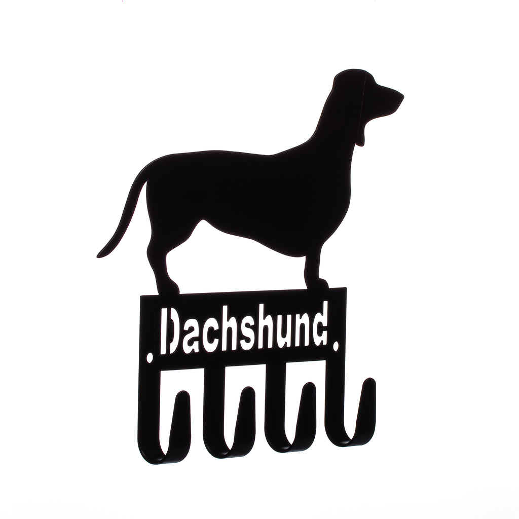 aCtB Dog Key & Leash Holder Dachshund Across the Breeds