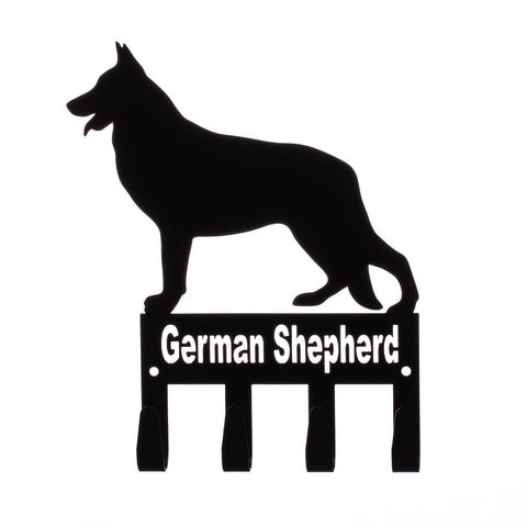 Dog Key & Leash Holder German Shepherd