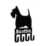 Dog Key & Leash Holder Scottie