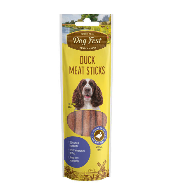 Dog Fest Duck Meat Sticks 45g