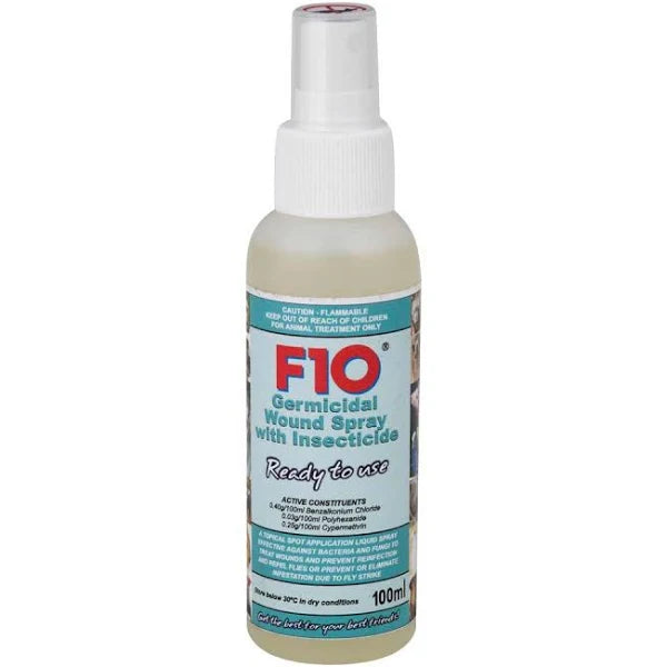 F10 Germicidal Wound Spray with Insecticide