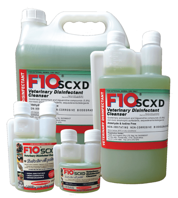 F10 SCXD Veterinary Disinfectant