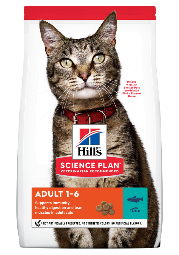 Hill's Science Plan Adult Dry Cat Food Tuna Flavour