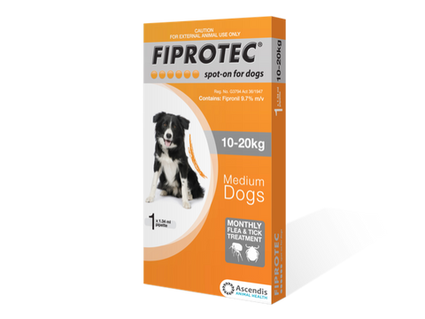 Fiprotec Spot-On for Dogs 10 - 20 kg