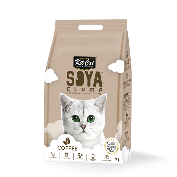 Kit Cat Soya Clump Litter Coffee 7l