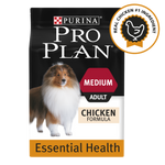 Purina Pro Plan Adult Medium Essential Health Chicken (2.5kg or 15kg)
