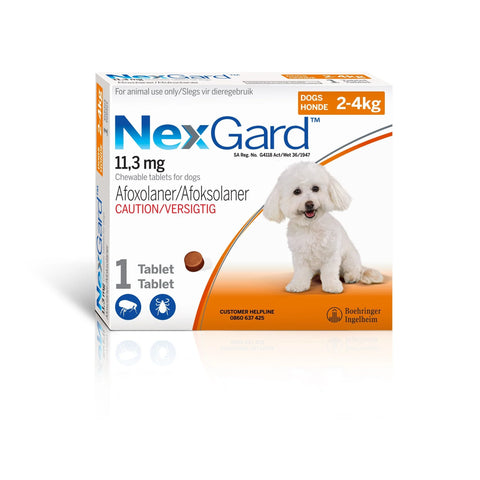 NexGard 2 to 4kg