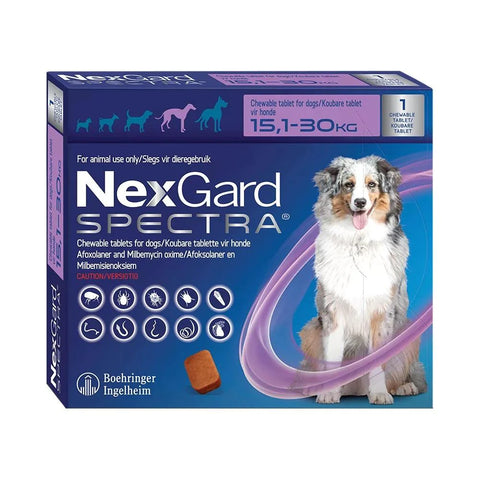 NexGard Spectra 15.1 to 30kg