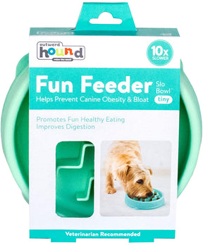 OutwardHound Fun Feeder Tiny Mint – Across the Breeds