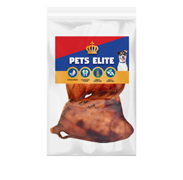 Pets Elite Smoked Pig Ear Singles