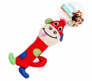 Pawise Vivid Life Stick Toy Monkey