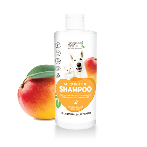 Natural Pet Shampoo Shed Patrol Mango 500ml