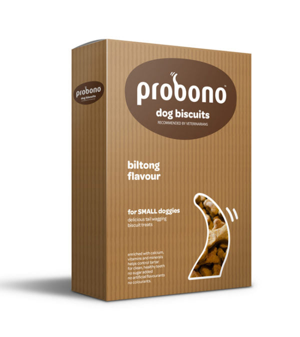 Probono Everyday Biltong Dog Biscuits 1kg (Small and Large Dogs)