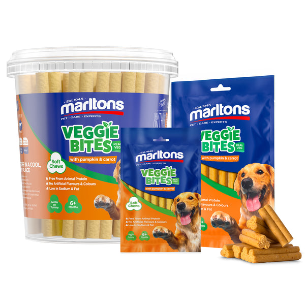 Marltons Veggie Bites Pumpkin & Carrot Treats