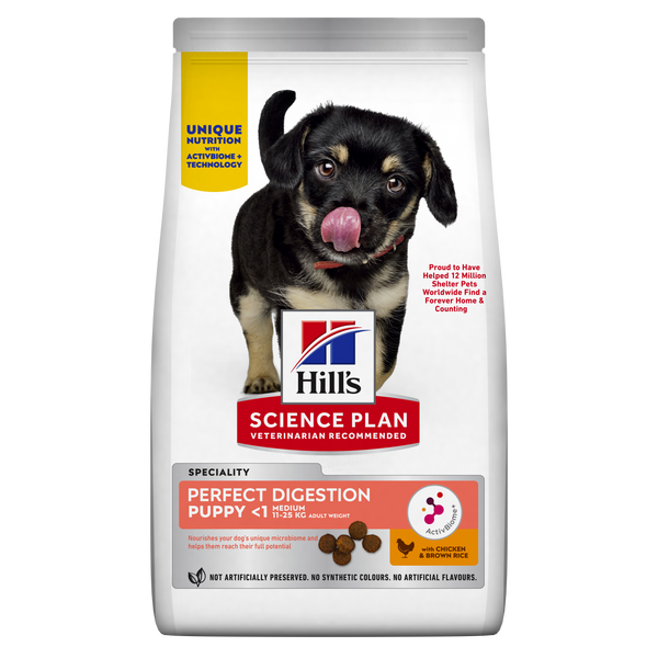 Hill's Science Plan Perfect Digestion Medium Puppy Food