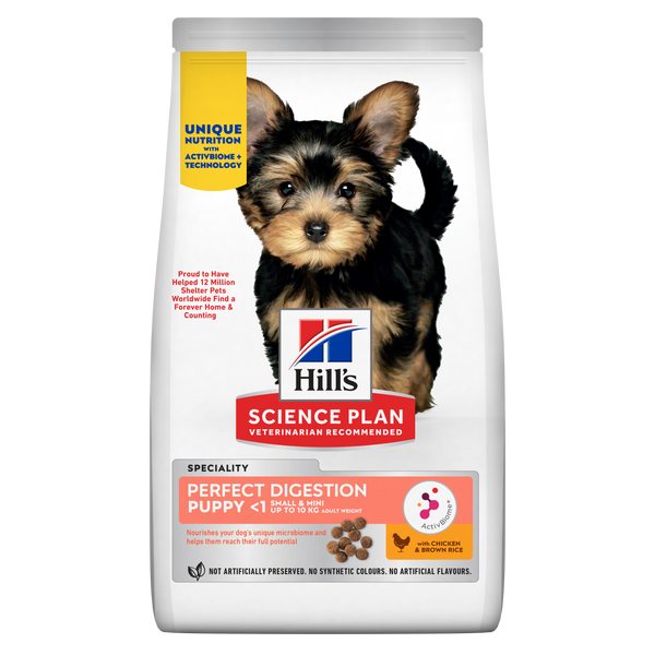 Hill's Science Plan Perfect Digestion Small & Mini Puppy Food