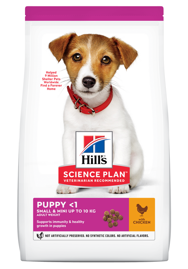 Hill's Science Plan Puppy Small and Mini Dry Dog Food Chicken Flavour