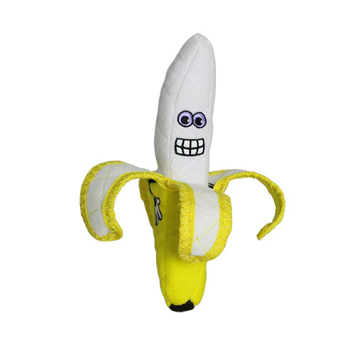 Tuffy Funny Food - Banana Dog Toy