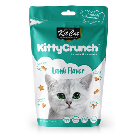 Kitty Cat Crunch Cat Treats Lamb 60g