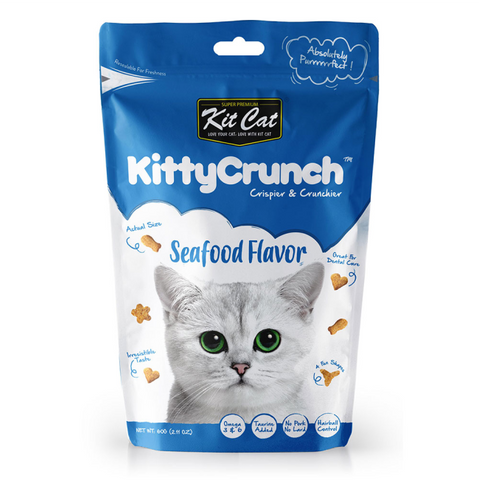 Kitty Crunch Cat Treats Seafood 60g