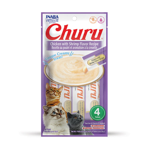 Churu Chicken with Shrimp Recipe Cat Treat 56g