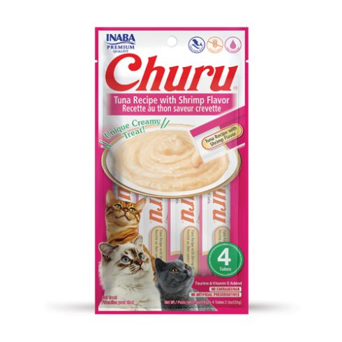 Churu Tuna Recipe with Shrimp Flavor Cat Treat 56g