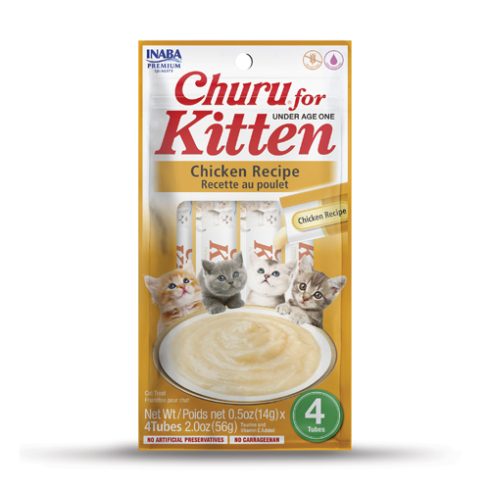 Churu for Kitten Chicken Recipe Cat Treat 56g