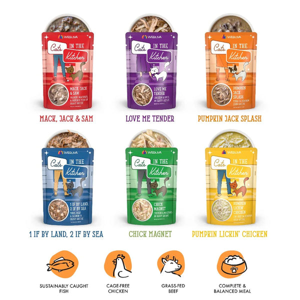 Weruva Pantry Party Pouch Variety Pack (12x85g)