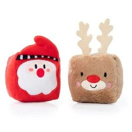 Soft Plush Cube Toys with Squeaker