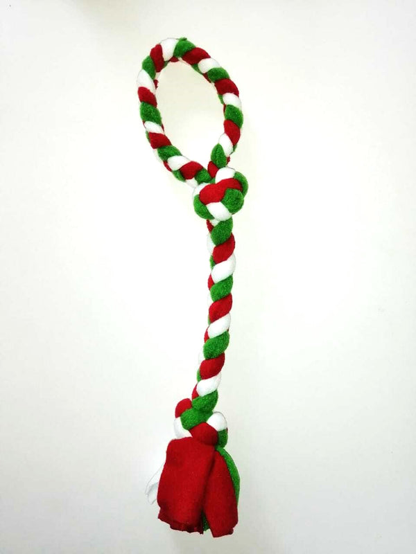 aCtB Christmas Tug Knot with Handle