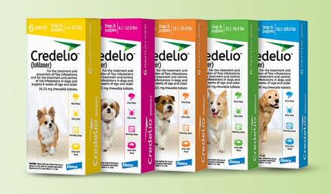 Credelio for Dogs (Box of 3 tablets)