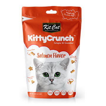 Kit Cat KittyCrunch Cat Treats Salmon 60g