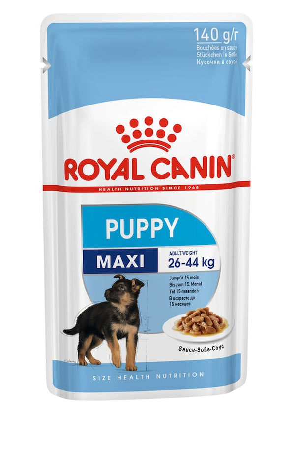 Royal Canin Maxi Puppy in Gravy 140g